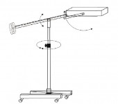 Floor daylight lamp Lampa 30 0271