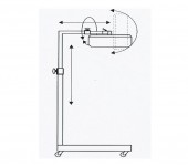 Floor daylight lamp Lampa 30 0273