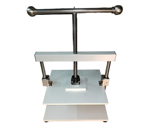 Bookbinding metal hand press
