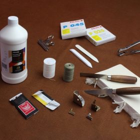 Bookbinding Materials and Equipment